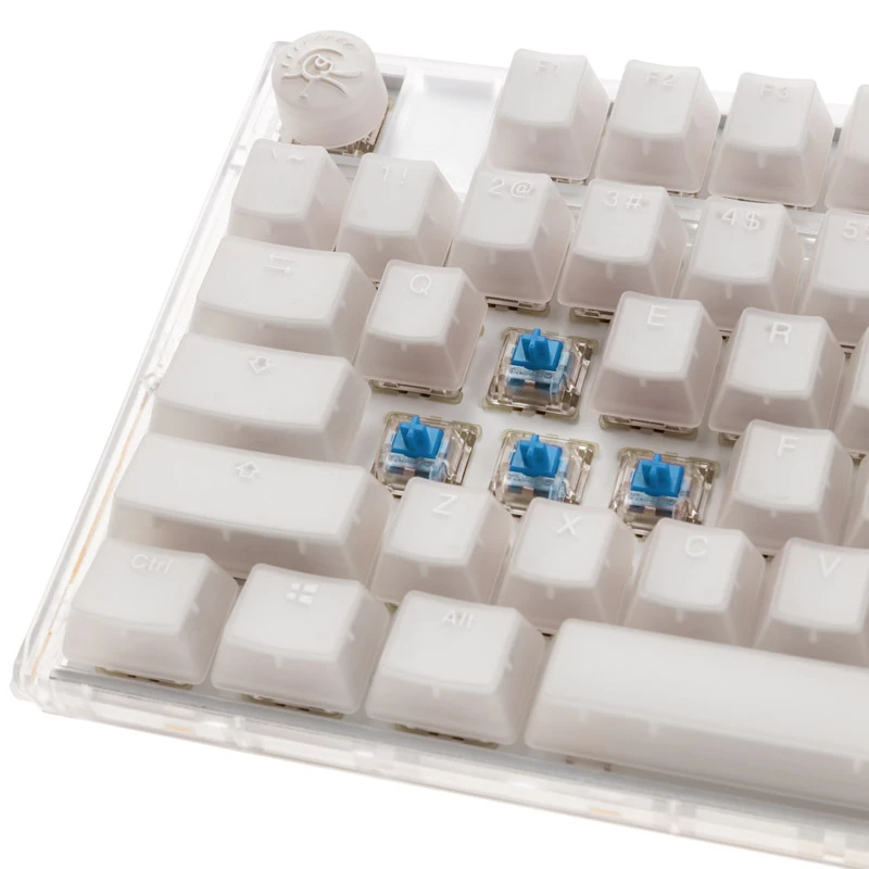 Ducky One 3 TKL toetsenbord, gaming, USB, QWERTY, Engels, wit