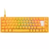 Ducky One 3 SF Geel Toetsenbord Gaming USB Duits Mechanisch RGB LED