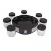 Yoghurtmaker Adler AD 4476 — 7 glazen, 42 °C, 20 W, grijs/zwart/transparant