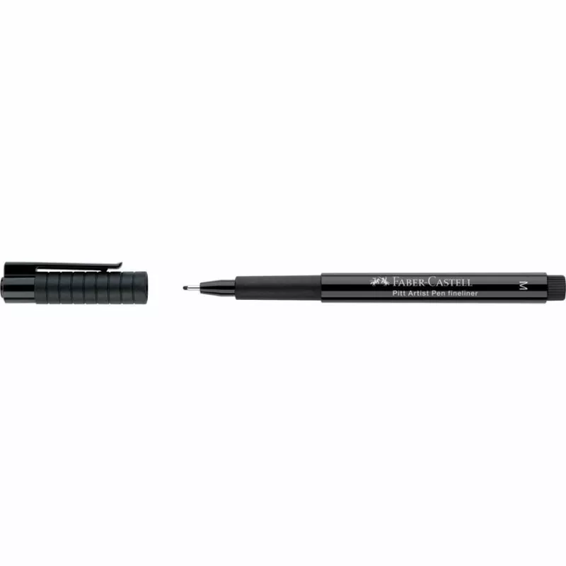 Fineliner Faber-Castell 167399 zwart medium