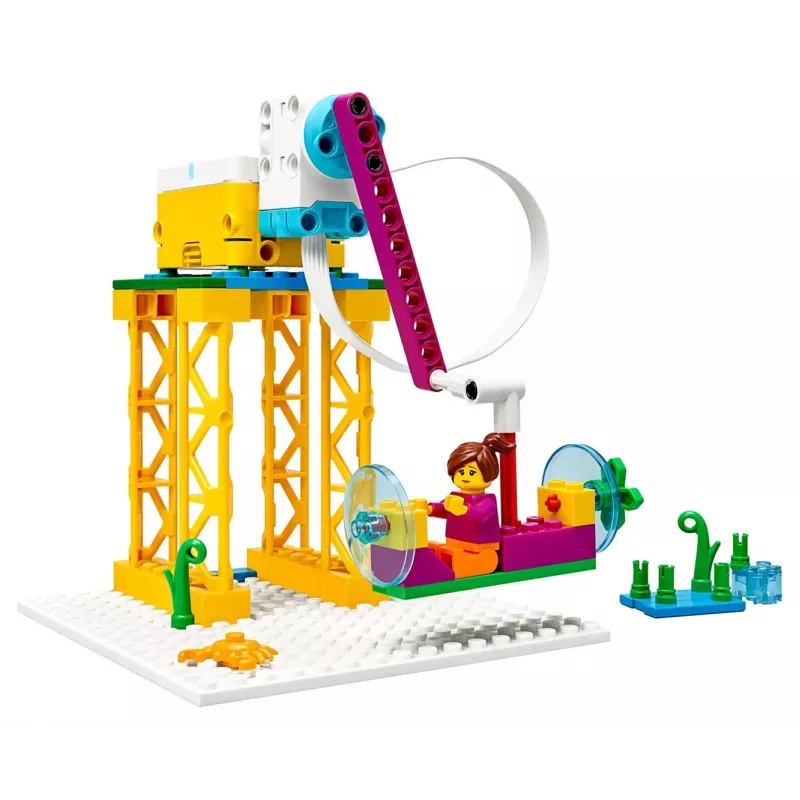 LEGO Education SPIKE Essential Set A+ 45345 – leerrobotica- en programmeerbouwpakket, 449 elementen, vanaf 6 jaar