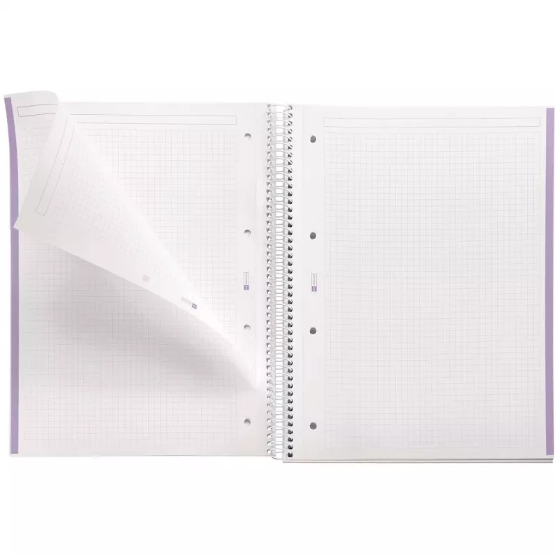 MIQUELRIUS college notitieboek Emotions 1 geruit DIN A4 binnenmarge (A460533)