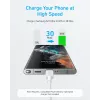 Anker Innovations 322 USB-C naar USB-C-kabel nylon 0,9M 60W wit - kabel - digitaal/data (A81F5G21)