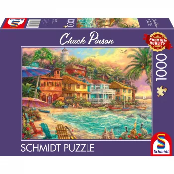Chuck Pinson: Eilandtijd, puzzel 1000 stukjes