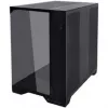 Lian Li O11 Vision Compact pc-behuizing bundel + 3x UNI FAN SL-INF 120 Reverse Blade ventilatoren - zwart