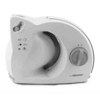 Elektrische allesnijder ESPERANZA EKM017W — 150 W, 17 cm RVS-mes, maximale snijdikte 15 mm, RVS-kleur, kunststof behuizing