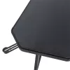 Computertafel Subsonic SA5706 zwart recht PVC 120x60 cm