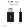 LogiLink BT0048A USB-C Bluetooth 5.3-adapter, 20 m bereik, zwart