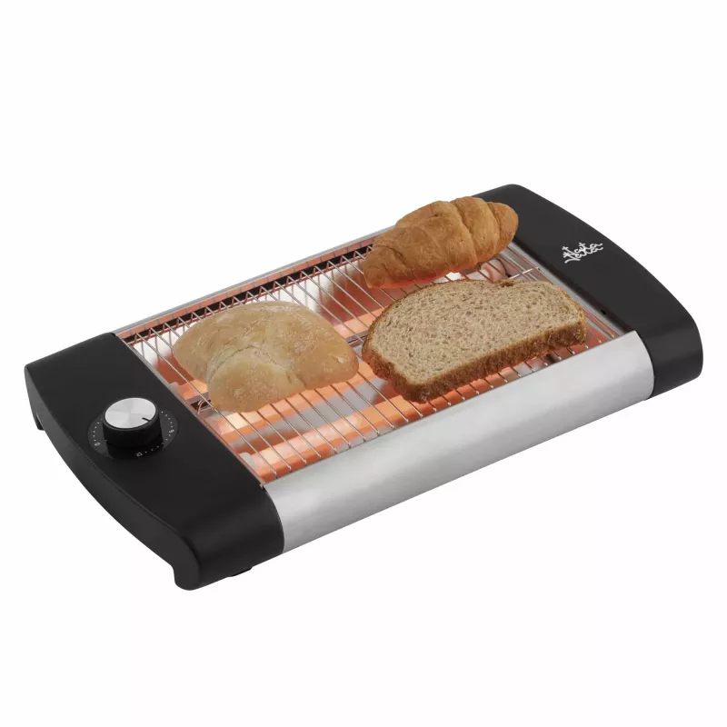 Broodrooster JATA JETT1588 600 W zwart roestvrij staal
