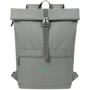 City-rugzak Rivacase Gremio grijs polyester rPET 280x135x430mm