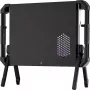 Eblaztr draagbare pc-behuizing - zwart - pc-behuizing - mini tower - zwart