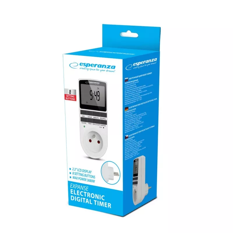 Esperanza ELA101 elektronische digitale timer