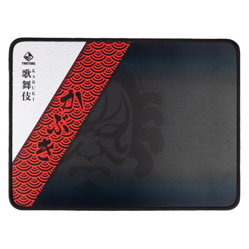 Traitors KABUKI Speed muismat TRDKAB35M — wrijvingsarm gaming-oppervlak, rechthoekig