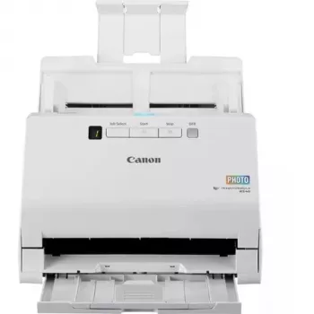 Canon imageFORMULA RS40 foto- & documentscanner, 600 x 600 DPI, 40 ppm, 30 ppm, grijstinten, monochroom, enkelbladinvoerscanner, wit