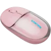CANYON muis OnClick 24 BT/ draadloos transparant/roze