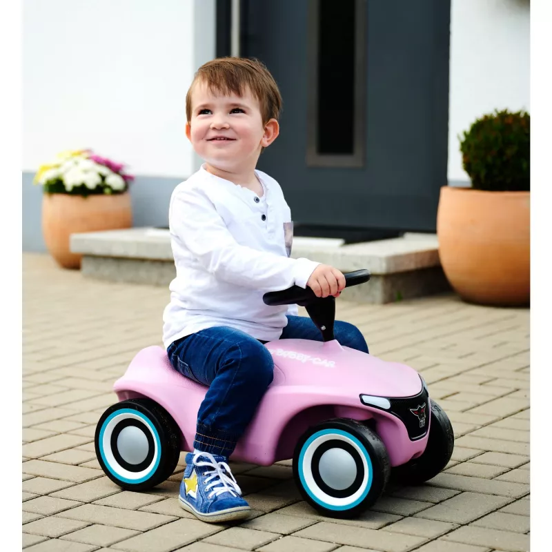 Loopauto Simba‑Dickie BIG Bobby‑Car‑Neo Rosé, duw- en voertuig voor kinderen (roze)