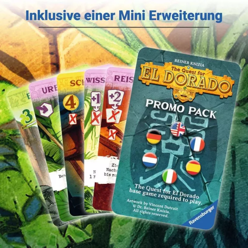 Ravensburger 27457 Wedloop naar El Dorado bordspel, nieuwe editie