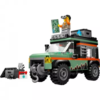 LEGO City Offroad-SUV 4x4 bouwset 60447 — 221 onderdelen, 1 minifiguur, vanaf 6 jaar