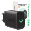 Voeding Green Cell PowerSource Solo30 30W zwart — USB-C enkelpoort-oplader