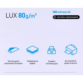 Papier kopieerpapier kantoor POLLUX (A4; 80 g/m²; 500 vellen; wit, mat)