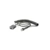 Zebra CBA-R71-C09ZAR seriële kabel zwart 2,8 m RS232 DB9