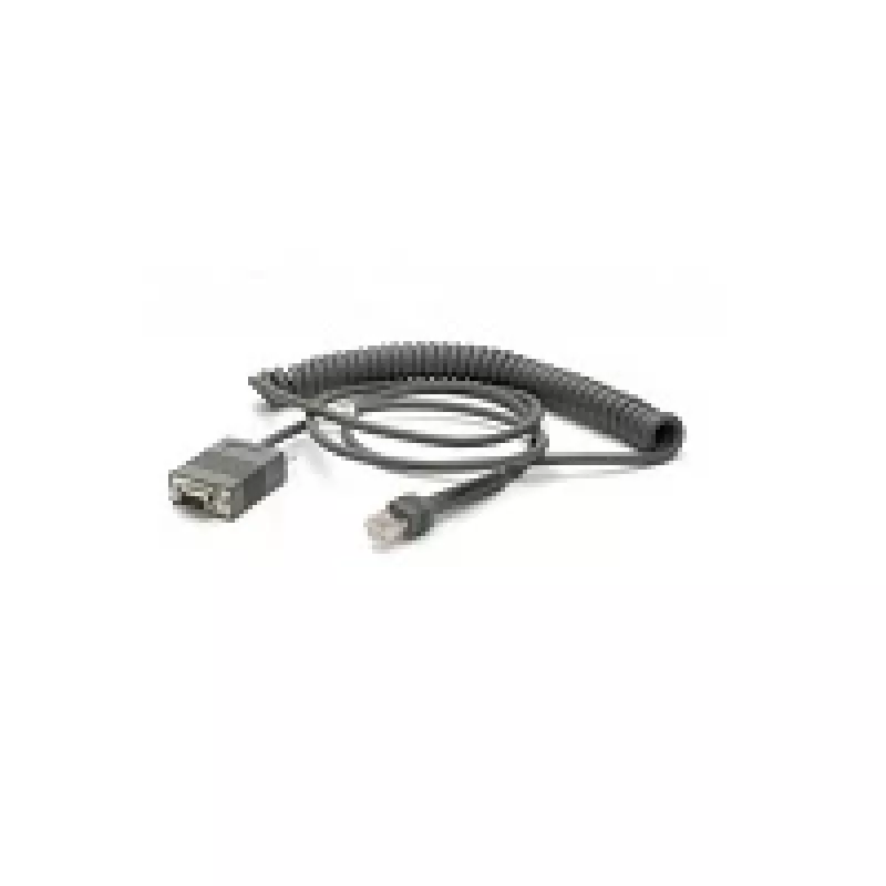 Zebra CBA-R71-C09ZAR seriële kabel zwart 2,8 m RS232 DB9