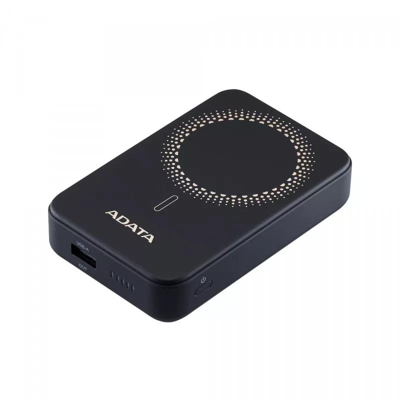 ADATA PR100-12BK powerbank Lithium-Polymer (LiPo) 10000 mAh draadloos laden zwart