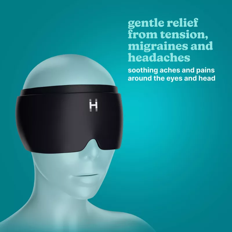 Warmte- en koud hoof dontspanningsapparaat HoMedics SR-GH800 draagbaar instelbaar warmte en koeling