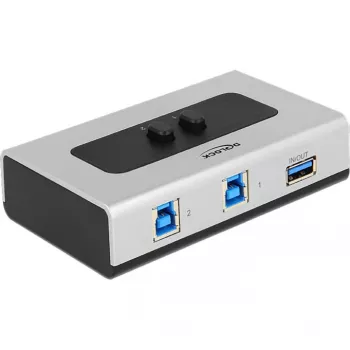 DeLOCK 87667 USB 3.0 2-poorts bidirectionele sharing-switch