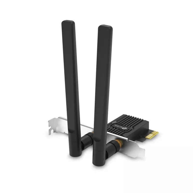 Wi‑Fi 6 Bluetooth PCIe-adapter TP‑LINK Archer TX10E AX900 — PCIe‑kaart, AX900 Wi‑Fi 6, Bluetooth