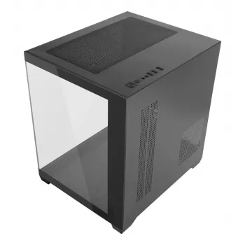 Mars Gaming MC-VIEW2 mini tower zwart