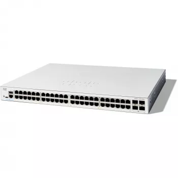 Cisco Catalyst 1300-48T-4X Managed Switch, 48 poorten GE, 4x10GE SFP+, Limited Lifetime Protection (C1300-48T-4X)