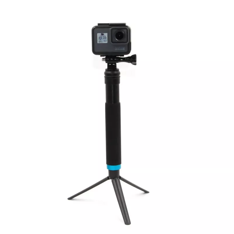 Selfiestick Telesin GP-MNP-090-D verstelbare lengte lichtgewicht