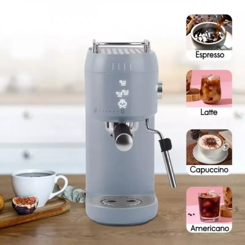 ELLE EKCMP801BUEU koffiemachine, blauw