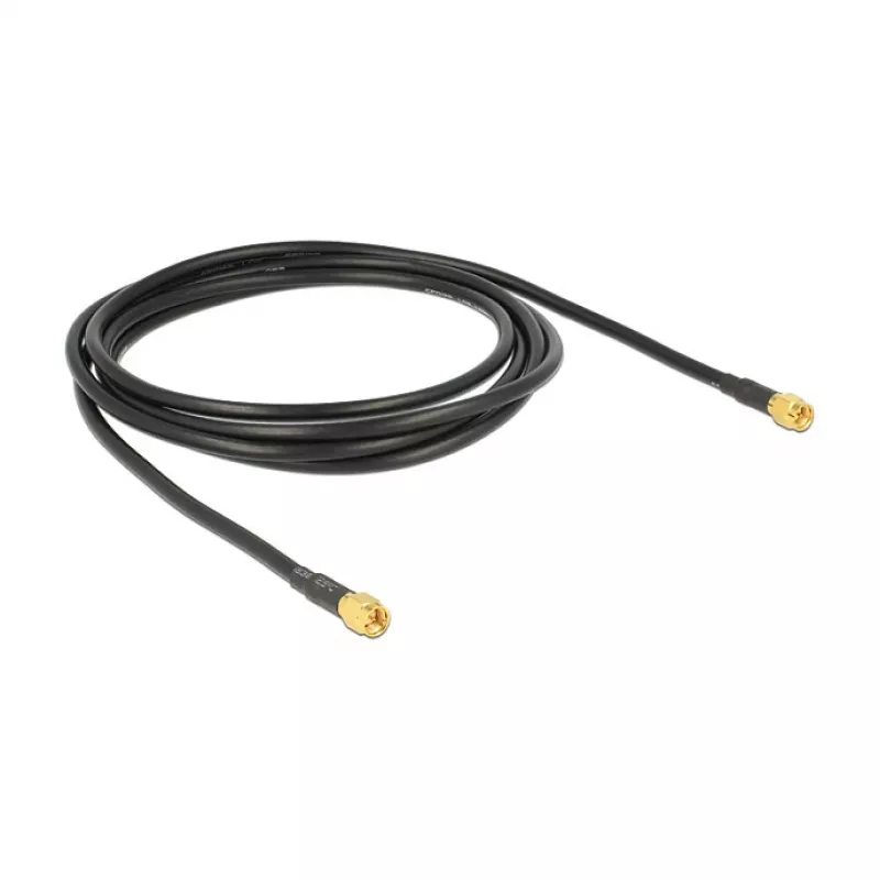 Coaxkabel DeLOCK 88892 LMR195 2 m zwart