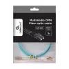 Multimode-kabel duplex OM4 50/125, LC/LC, 1 m