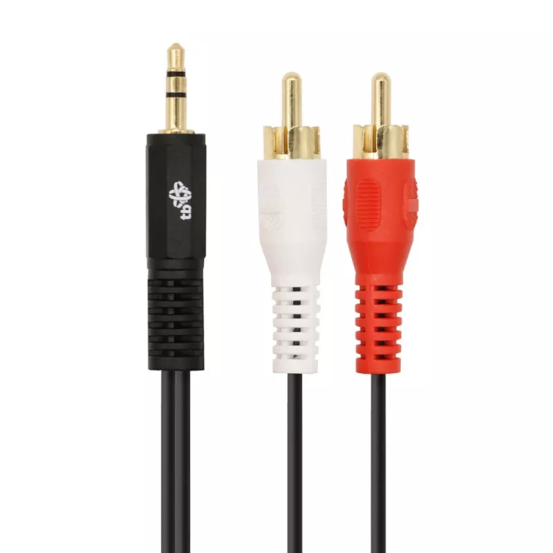 TB kabel 3,5mm mini-jack - 2x RCA M/M 1,5m (AKTBXAJ2RCA150B)