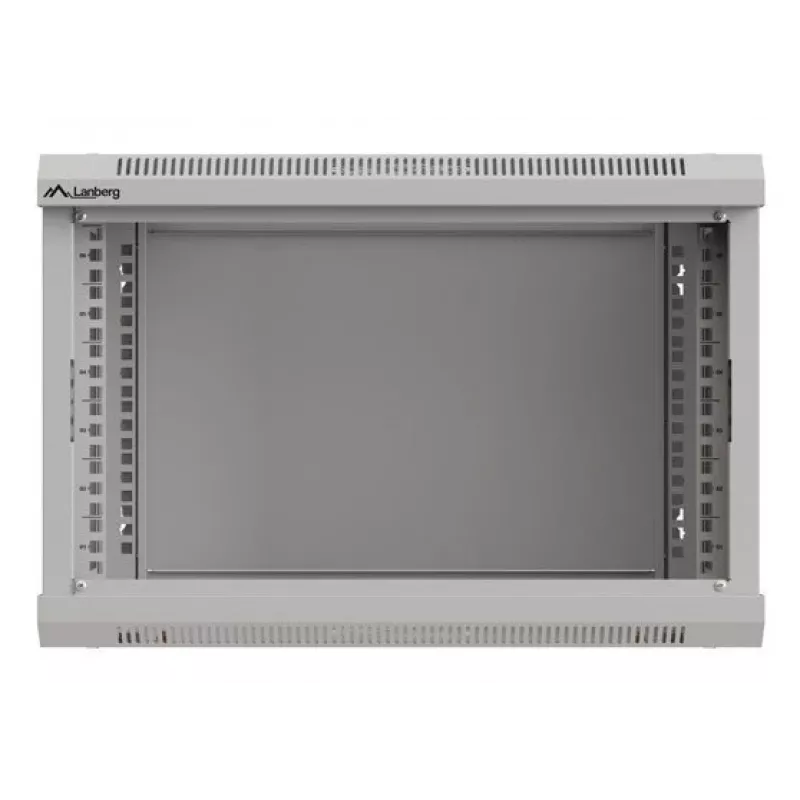 Rackmontagekast LANBERG WF03-5306-10S 19 inch 6U grijs met glazen deur
