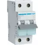 Hager MBN216. Aantal polen: 2P. Netfrequentie: 50/60 Hz, nominale uitgangsstroom: 16 A (MBN216)