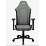 Aerocool Crown AeroSuede universele gamestoel met gevoerde zitting, steengrijs