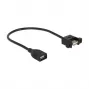 USB-kabel DeLOCK 0,25m 2xUSB2.0-A