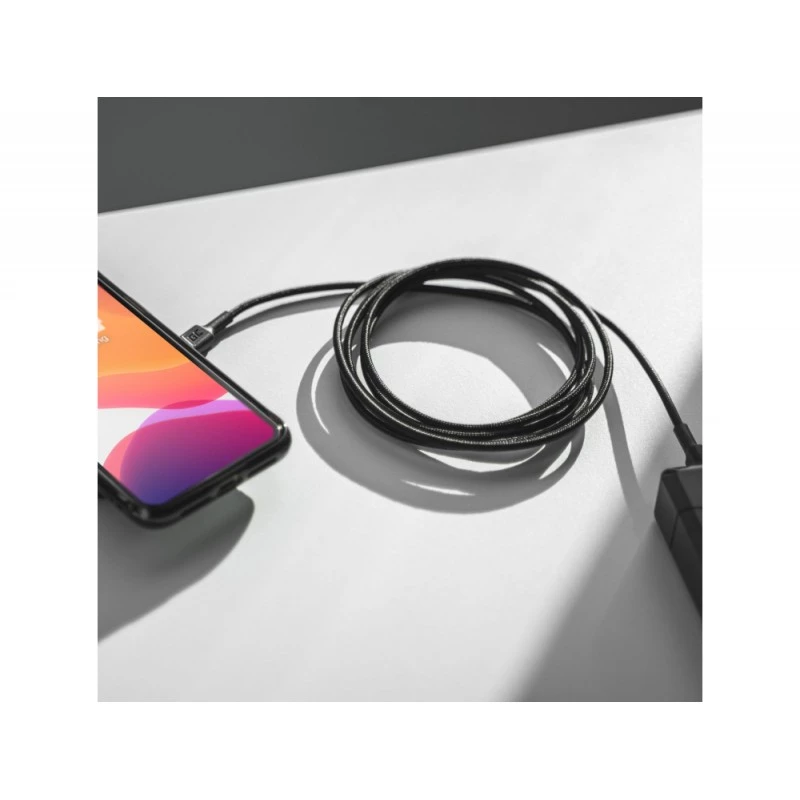 Green Cell KABGC30 USB-kabel USB 2.0 1.2 m USB-C zwart