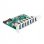 DeLOCK PCI Express x1-kaart naar 7 x externe USB 5 Gbit/s Type-A bus