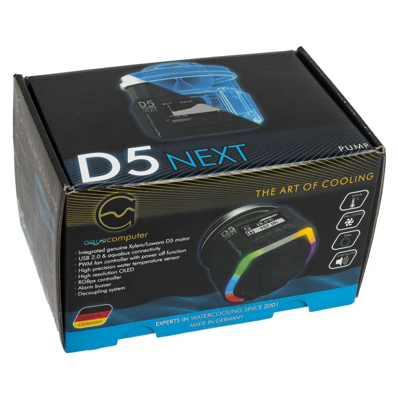 Waterkoelingspomp Aqua-Computer D5 NEXT 41118 12V RGB
