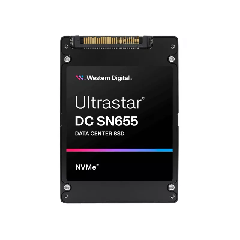 SSD WESTERN DIGITAL Ultrastar DC SN655 7,68 TB and3 PCIe TLC ISE Dual Port