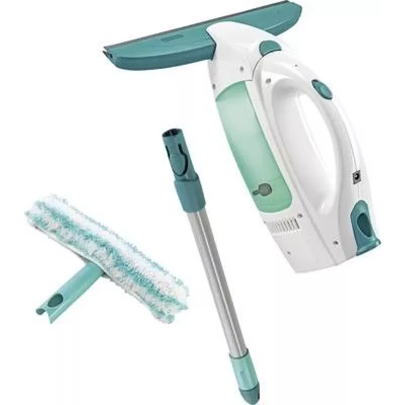 Leifheit raamwisser Glass Cleaner Dry&Clean met handgreep en wisservor 51003