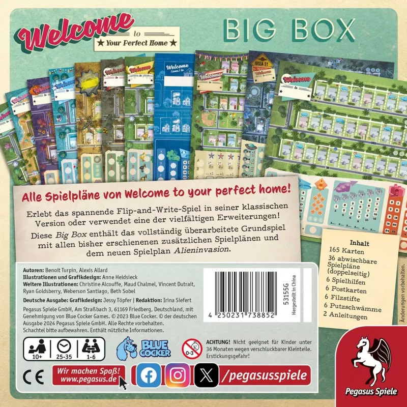 Welkom in je perfecte huis Big Box, bordspel