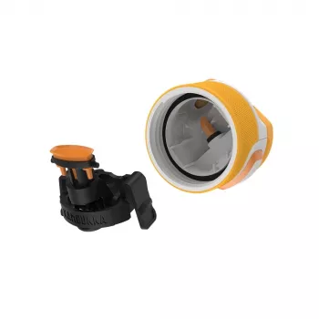 Herbruikbare vacuümgeïsoleerde waterfles Kambukka Elton 750 ml, Tritan, afsluitbaar deksel, oranje