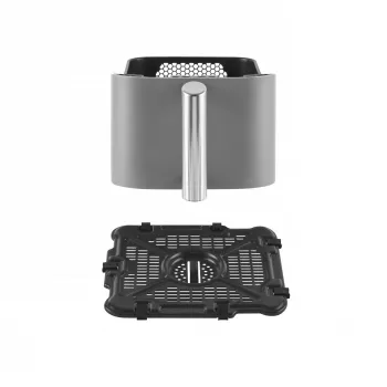 Ninja SL400EU friteuse double 9,5 L 2470 W heteluchtfriteuse zwart, grijs