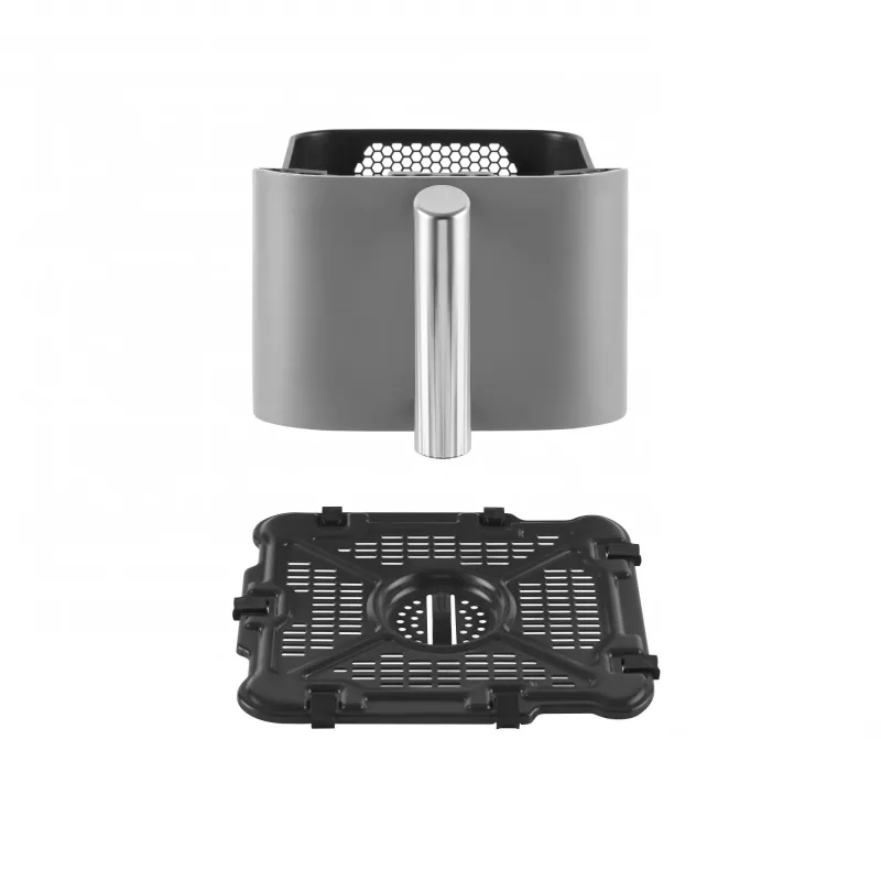 Ninja SL400EU friteuse double 9,5 L 2470 W heteluchtfriteuse zwart, grijs